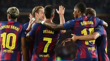 موعد مباراة برشلونة وجيرونا في الدوري الإسباني 2025-2026 والقنوات الناقلة